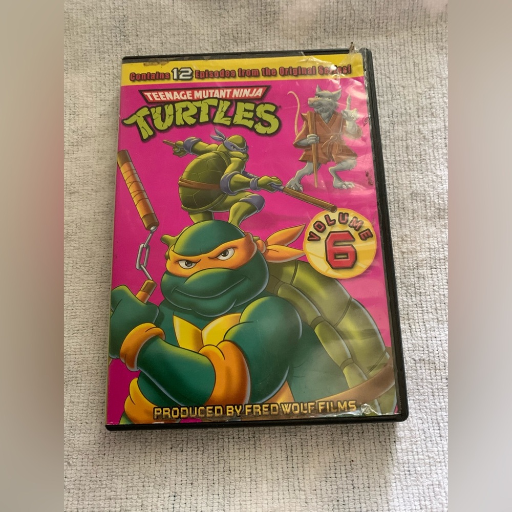 Teenage Mutant Ninja Turtles DVD Original Cartoon Series Volume 6